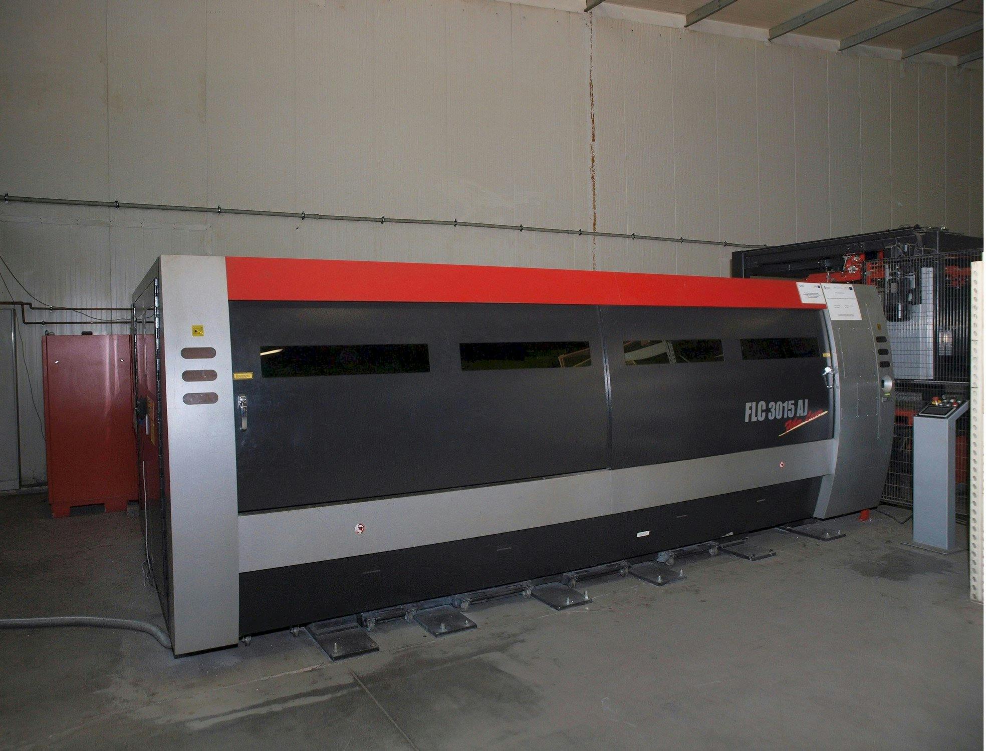Front view of AMADA LC-3015 AJ 2kW Fiber laser  machine