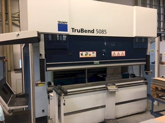 Front view of Trumpf TruBend 5085  machine