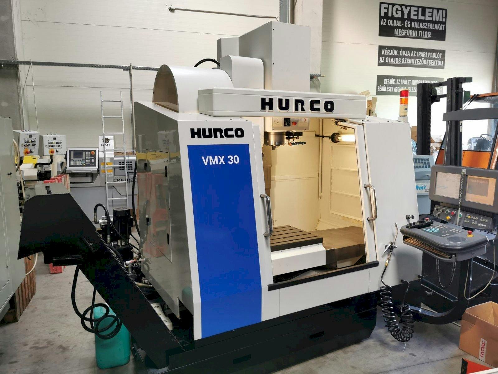 Front view of Hurco VMX30  machine