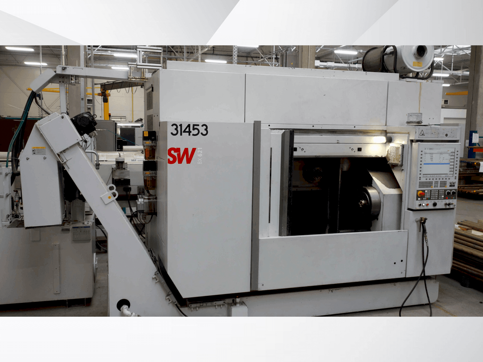 Front view of SW BX 621  machine