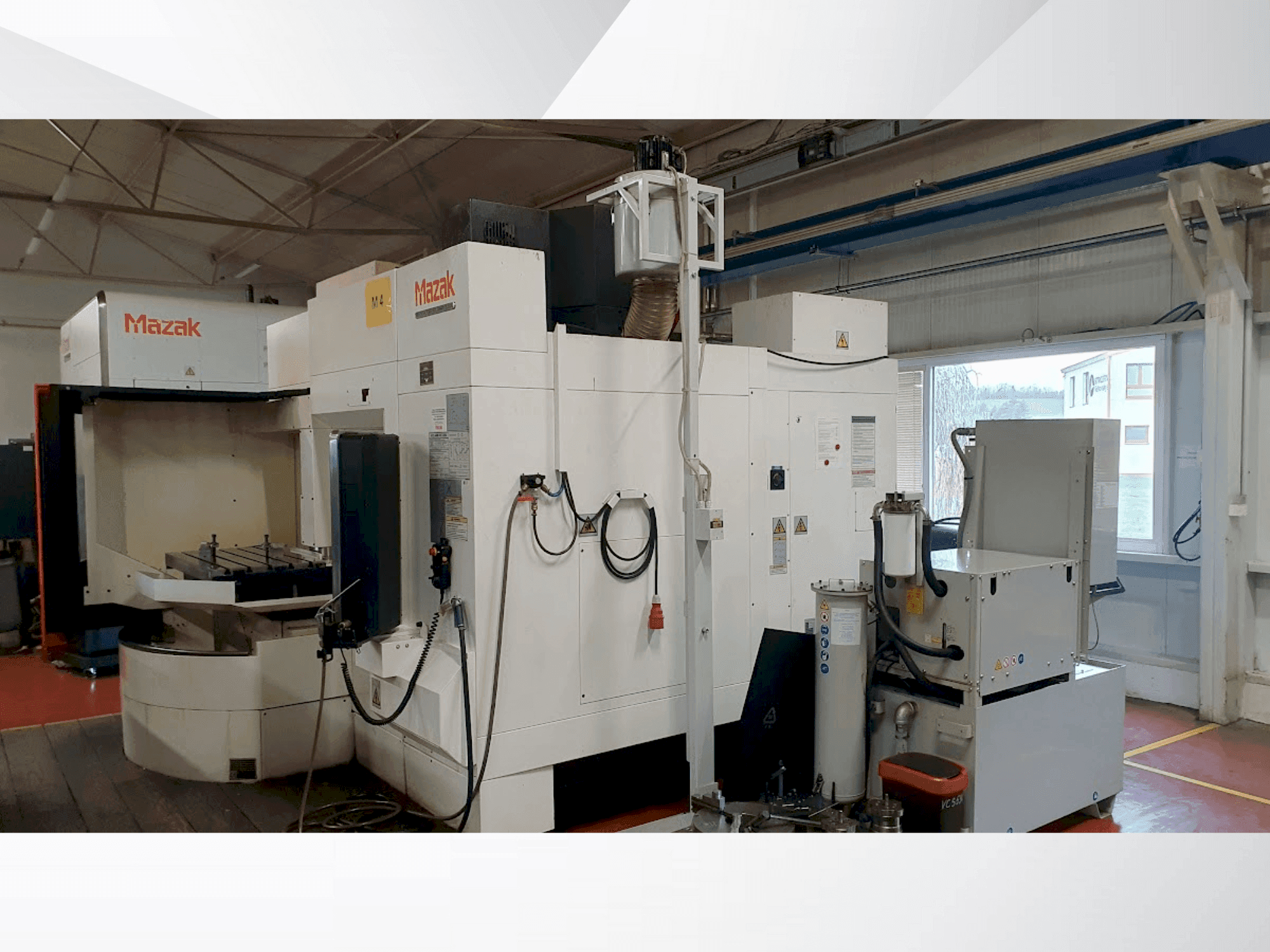 Front view of Mazak VCS 530C-2PC machine