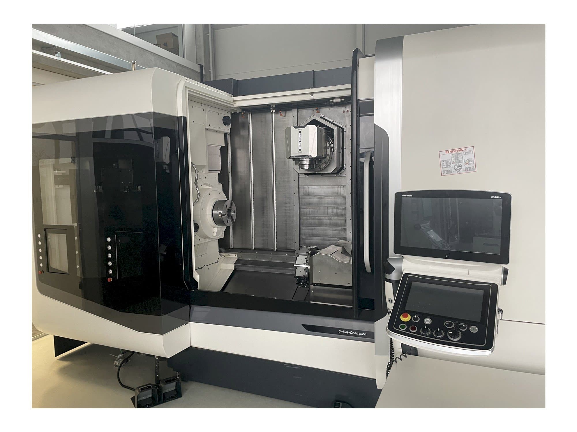 Front view of DMG MORI NTX 2500/1500  machine