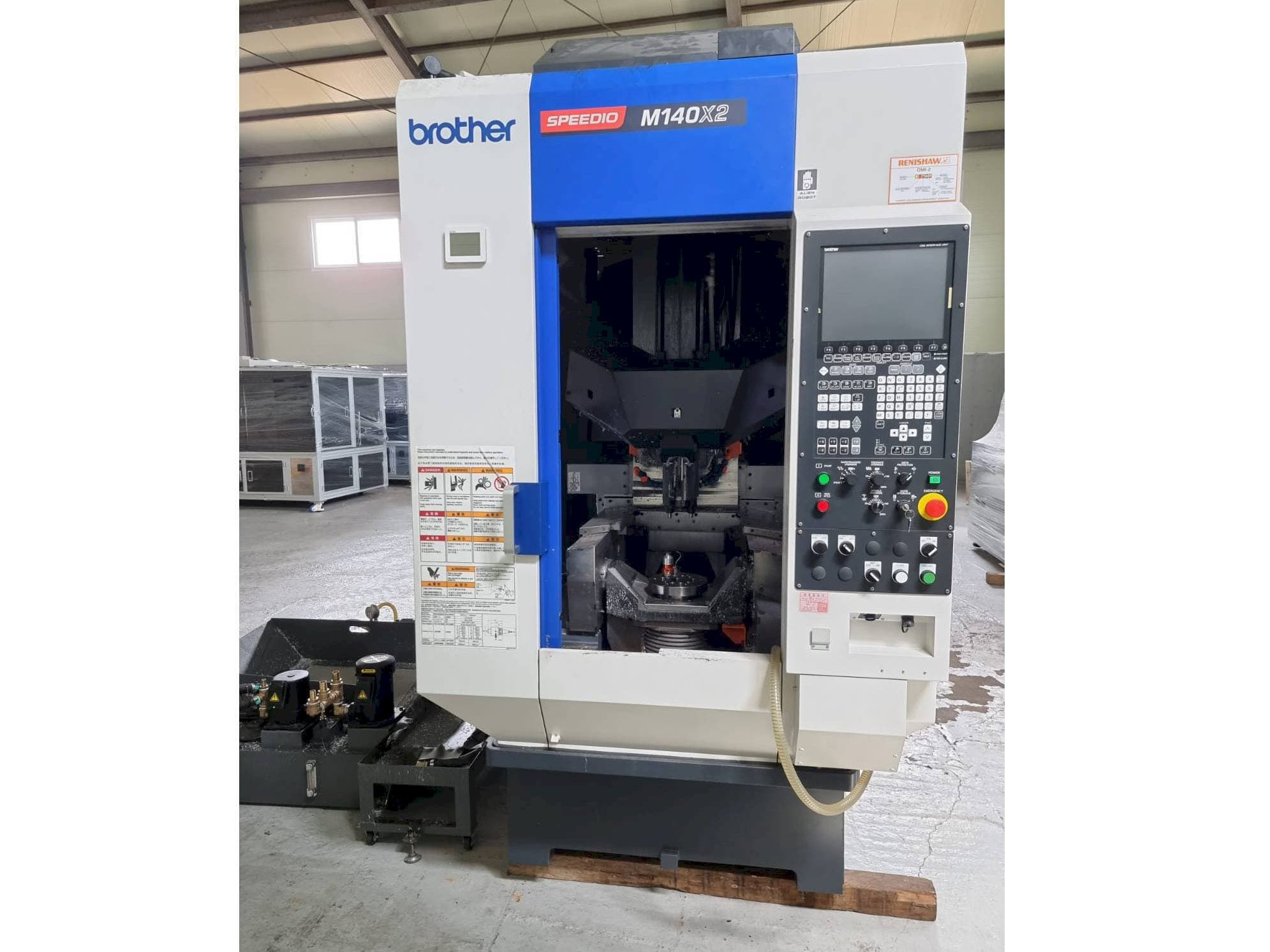 Front view of Brother SPEEDIO M140X2  machine