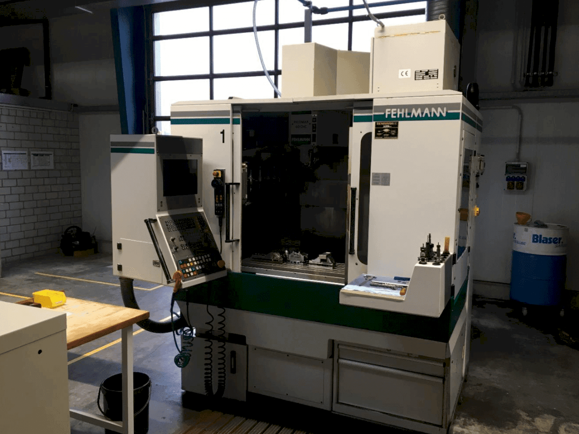 Front view of FEHLMANN Picomax 60 machine