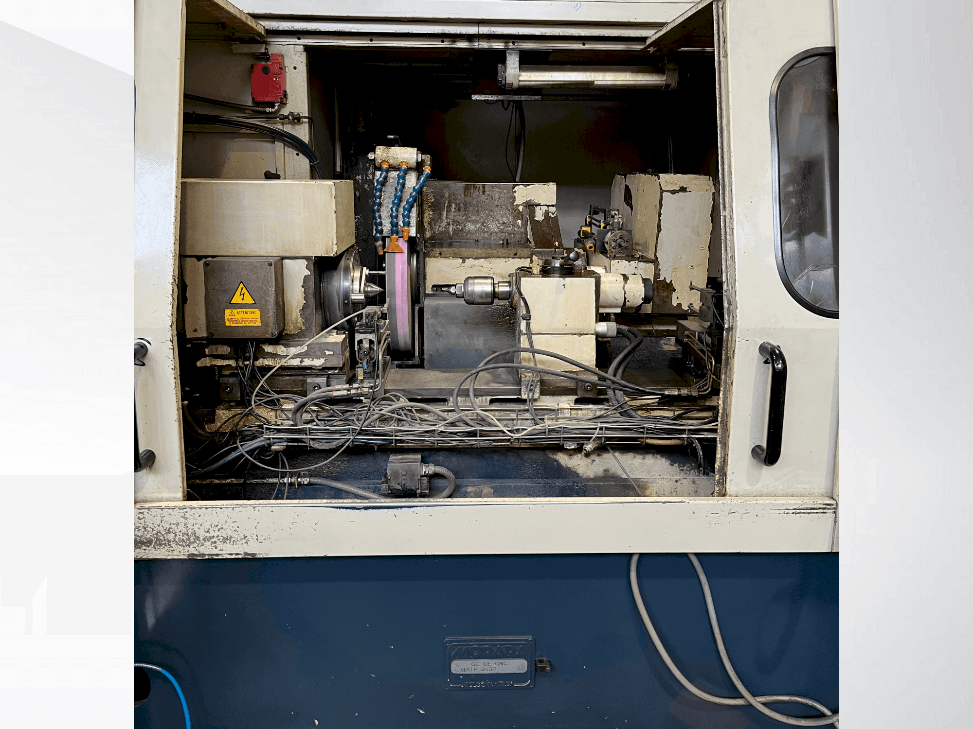 Front view of MORARA GC I/E CNC  machine