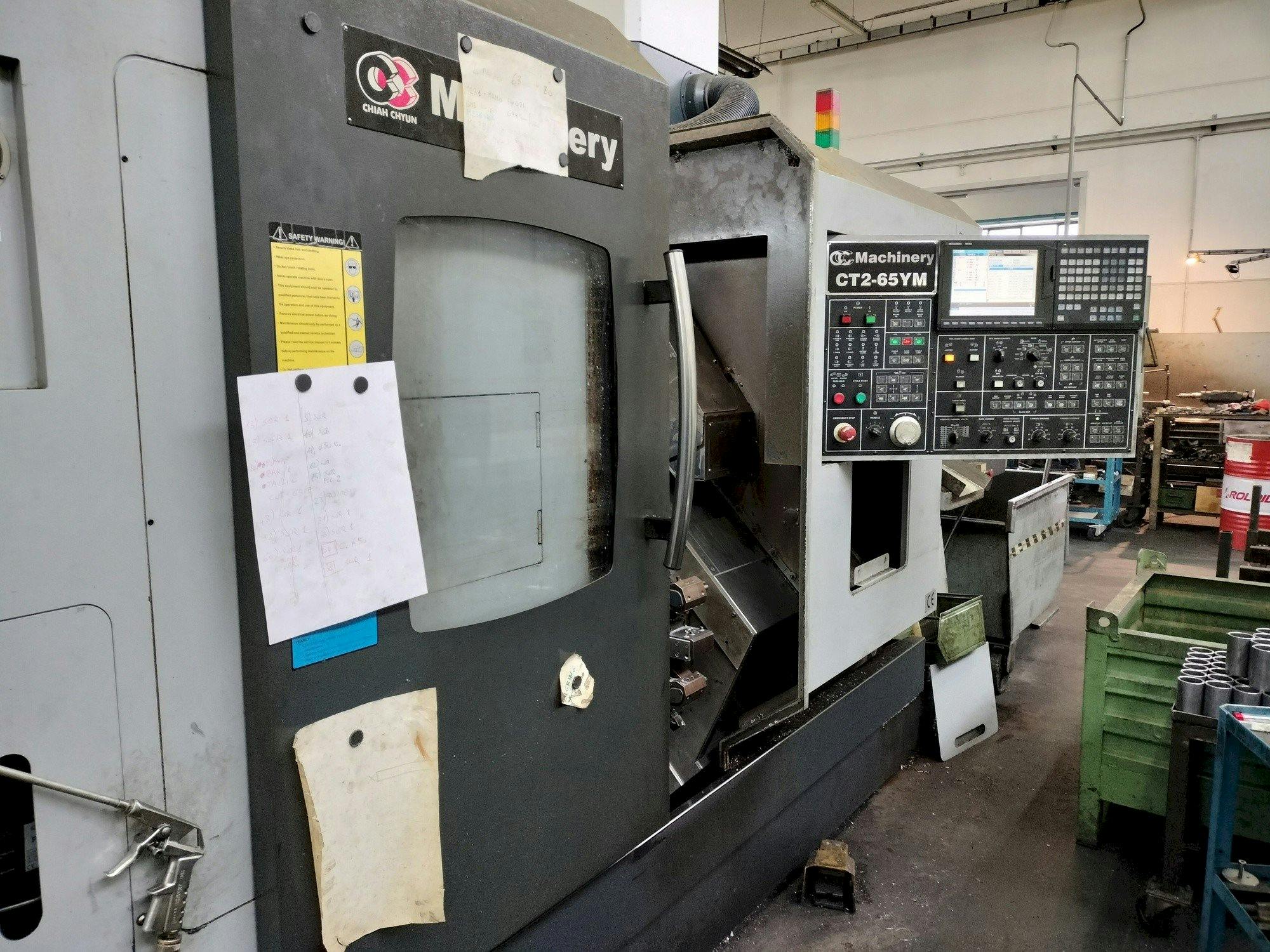 Front view of CC Machinery CT2-65YM  machine