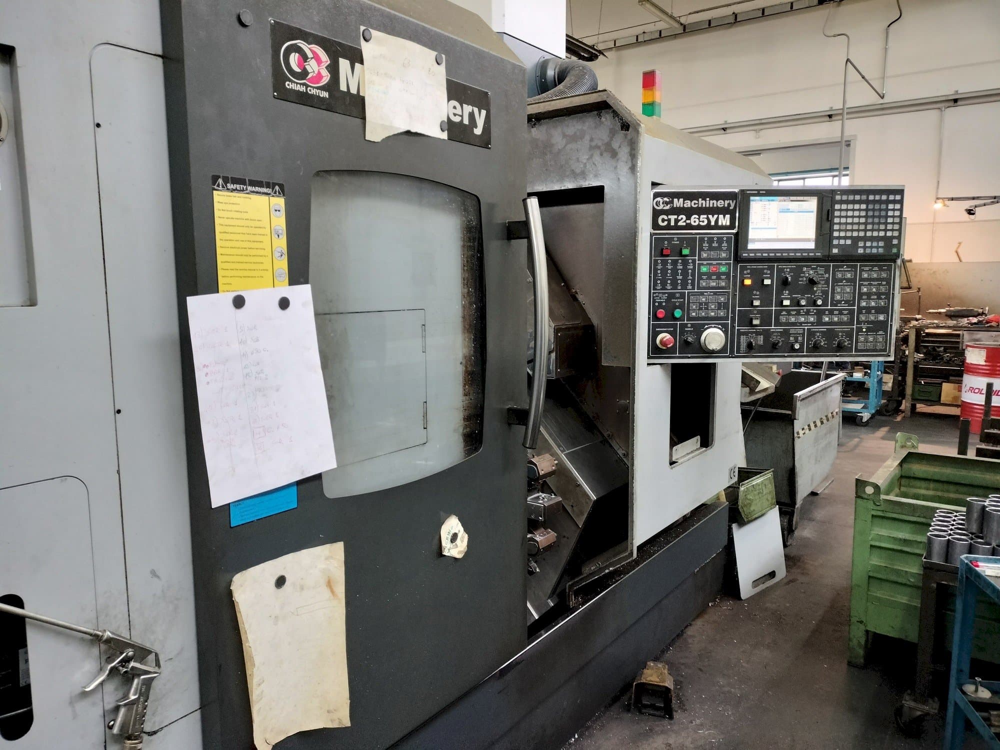 Front view of CC Machinery CT2-65YM machine