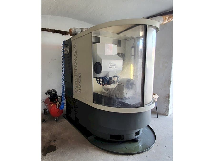 Front view of Walter Helitronic Power  machine