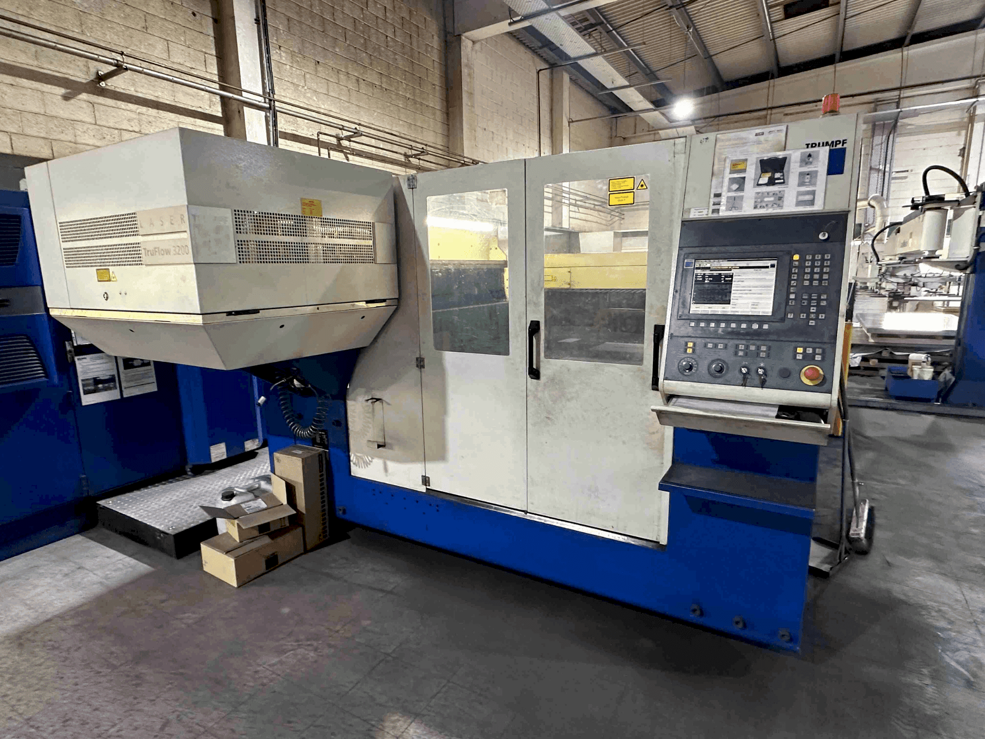 Front view of TRUMPF Trulaser 3030  machine