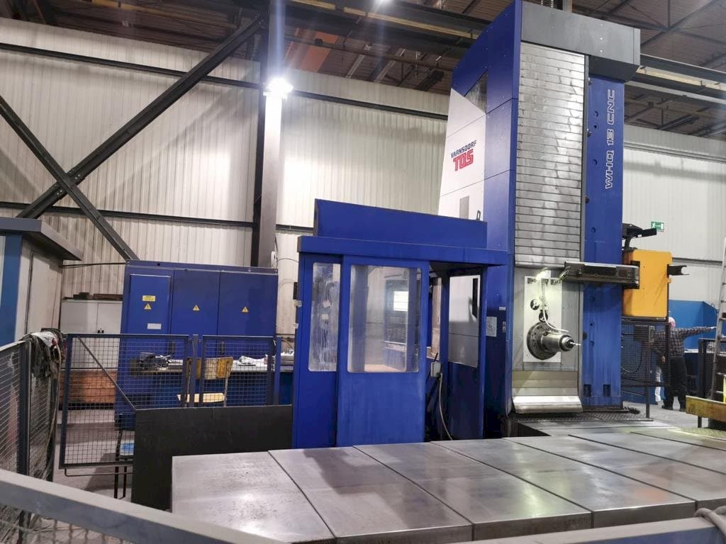 Front view of TOS VARNSDORF WHQ 13 CNC machine