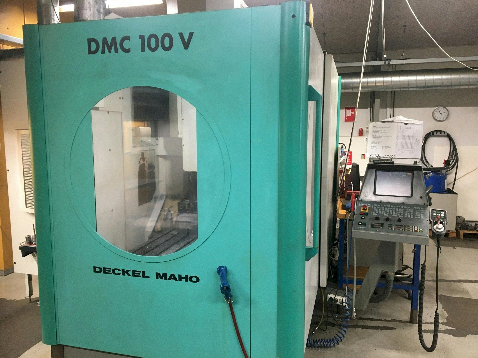 Front view of DECKEL DMC 100V  machine