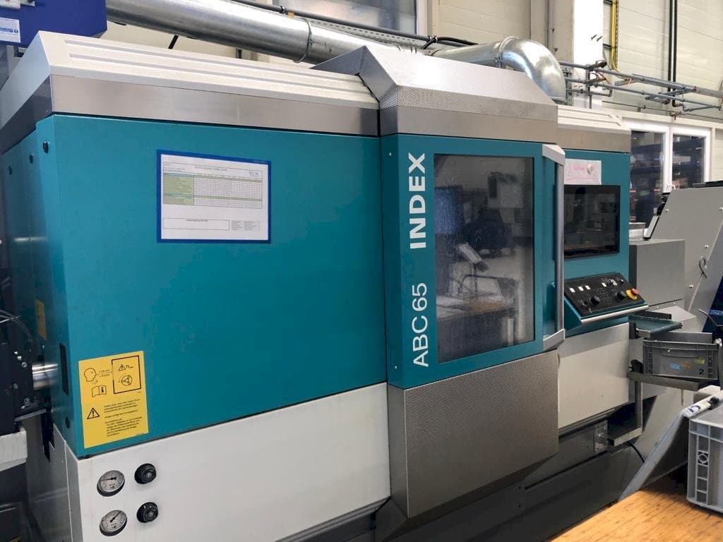 Front view of Index ABC65  machine