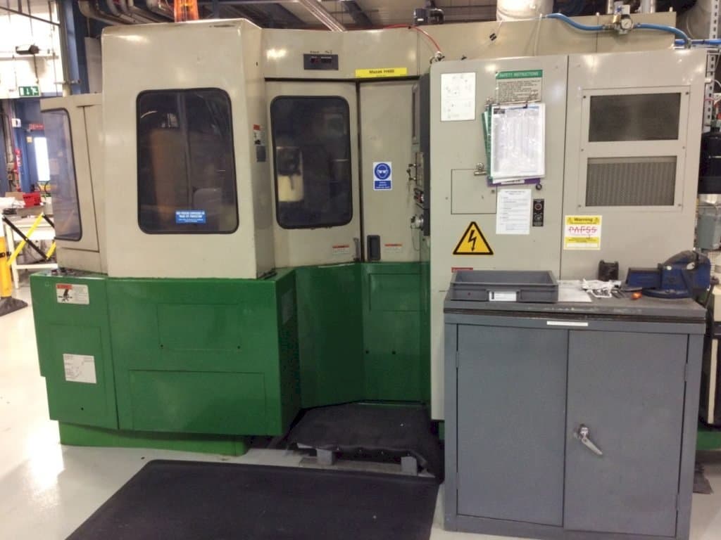 Front view of Mazak Mazatech H400 machine