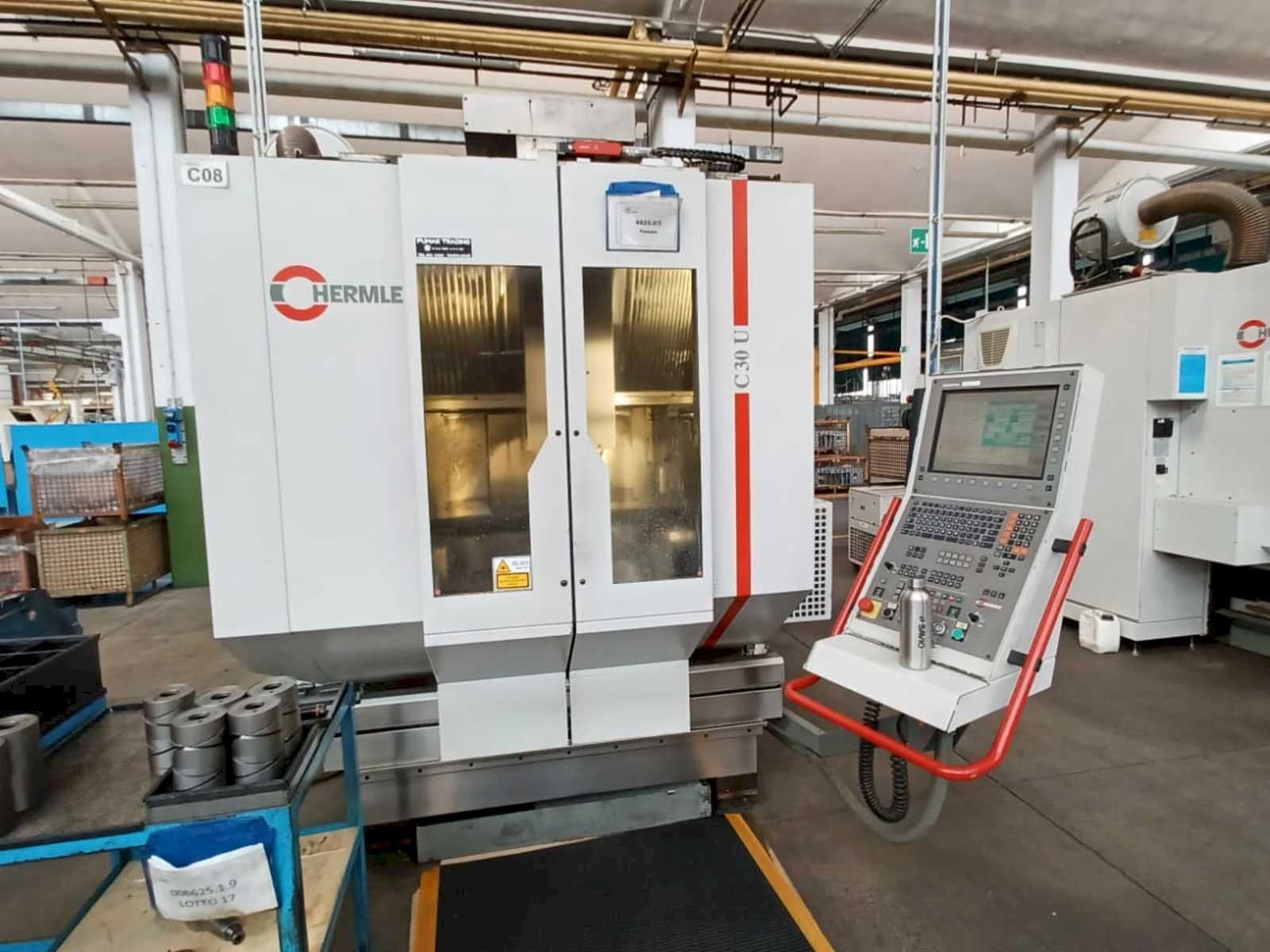 Front view of HERMLE C30U  machine