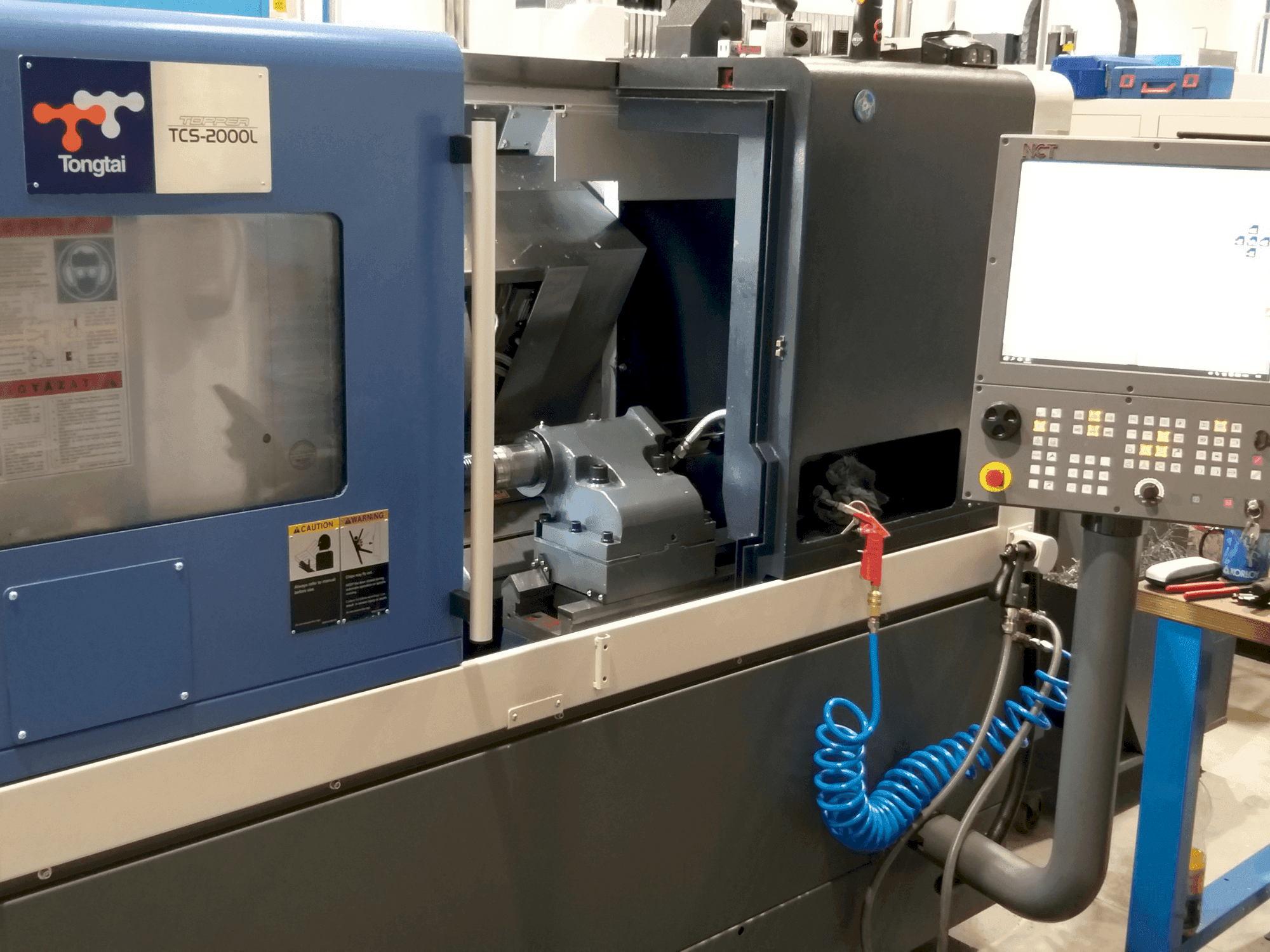 Front view of Tongtai TCS2000LDT  machine