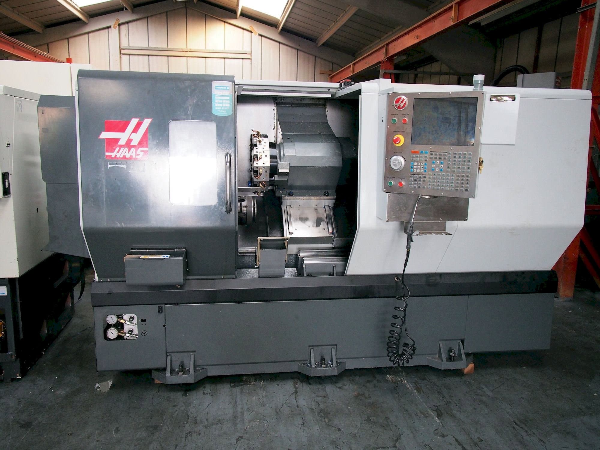 Front view of HAAS ST-30 machine