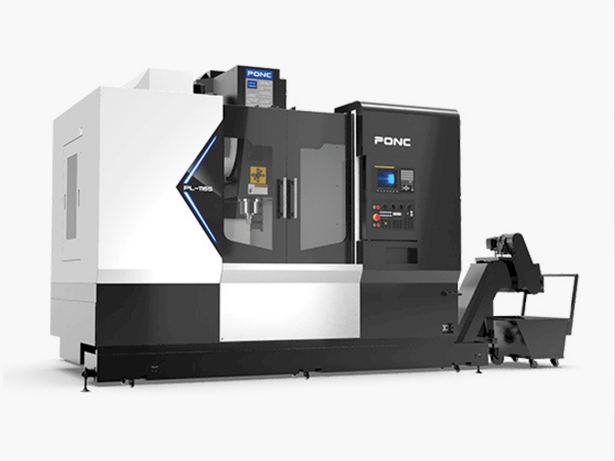 Front view of PONC PL 855  machine