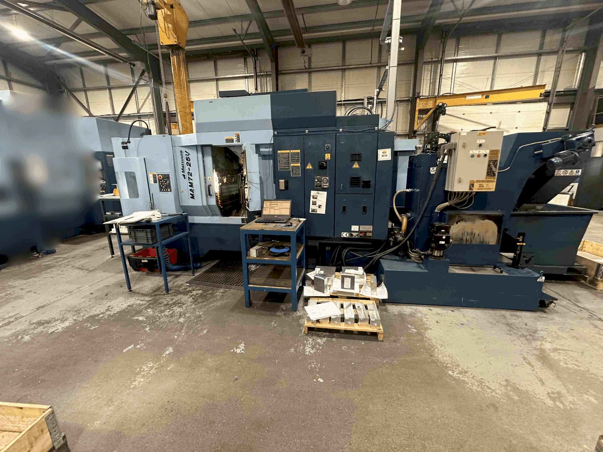 Front view of Matsuura MAM72-25V  machine
