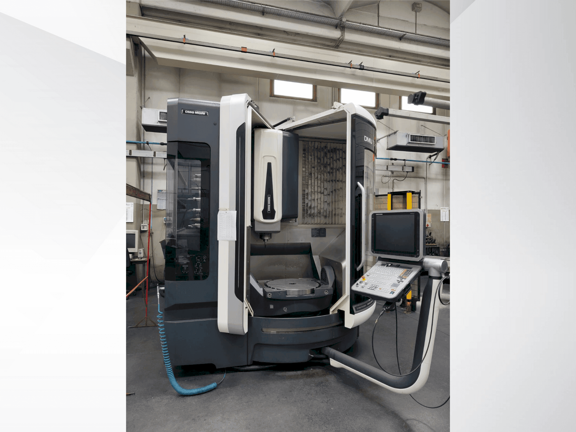 Front view of DMG MORI DMU 75 Monoblock  machine