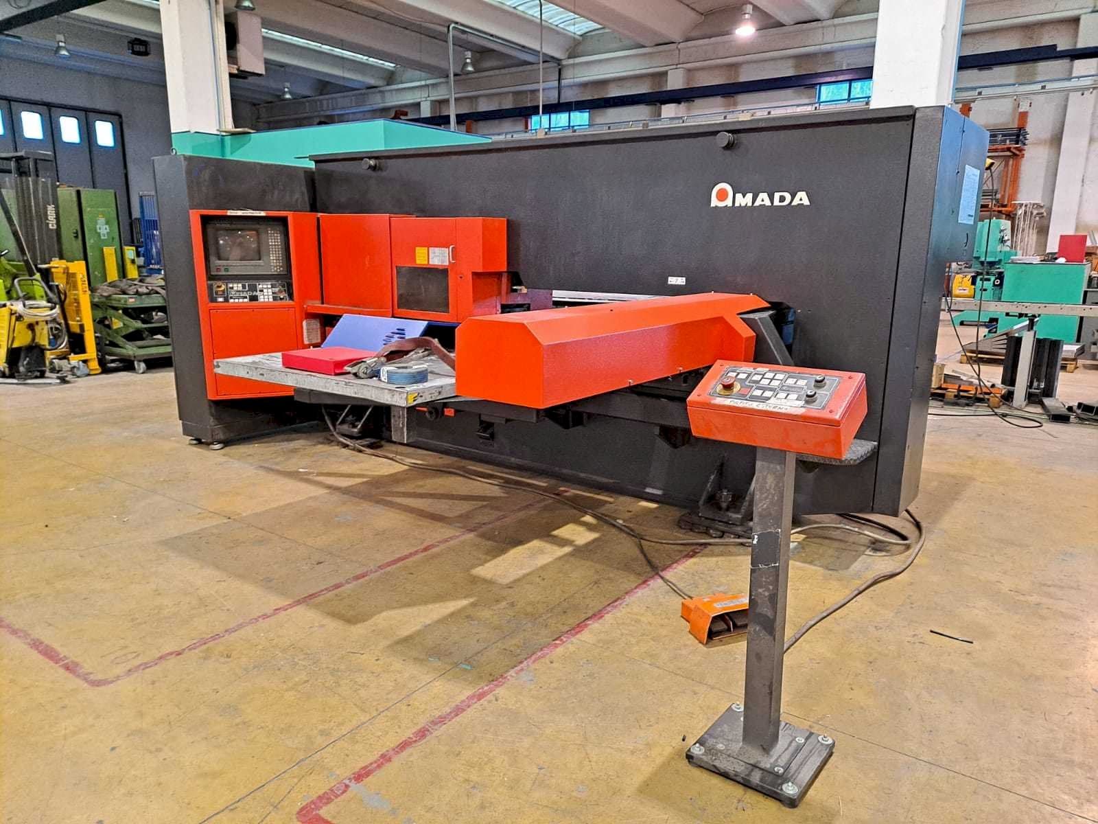 Front view of AMADA ARCADE 212 machine