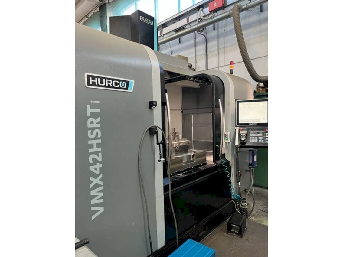 Left side view of Hurco VMX42HSRTi machine