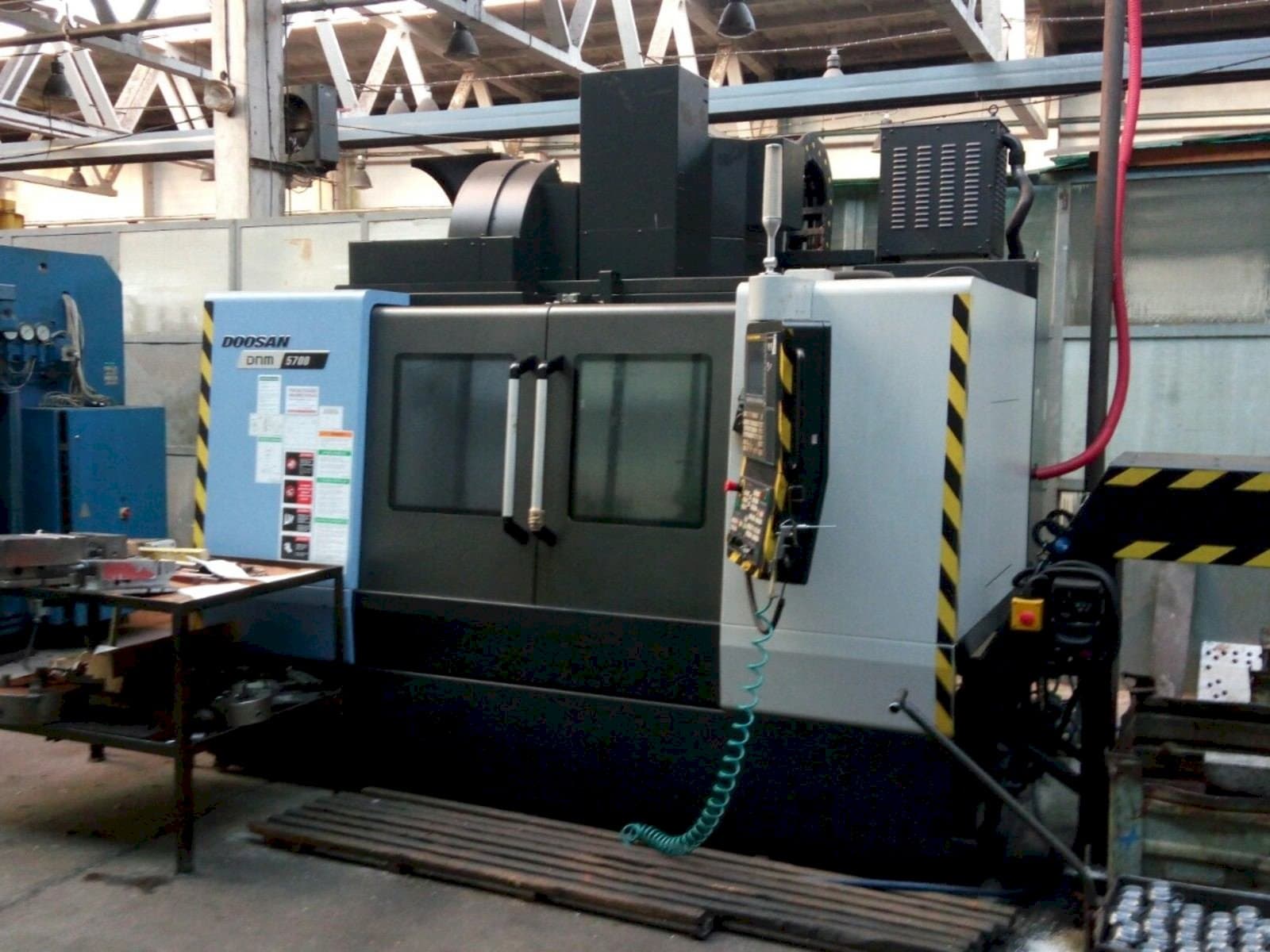 Front view of Doosan DNM 5700 machine