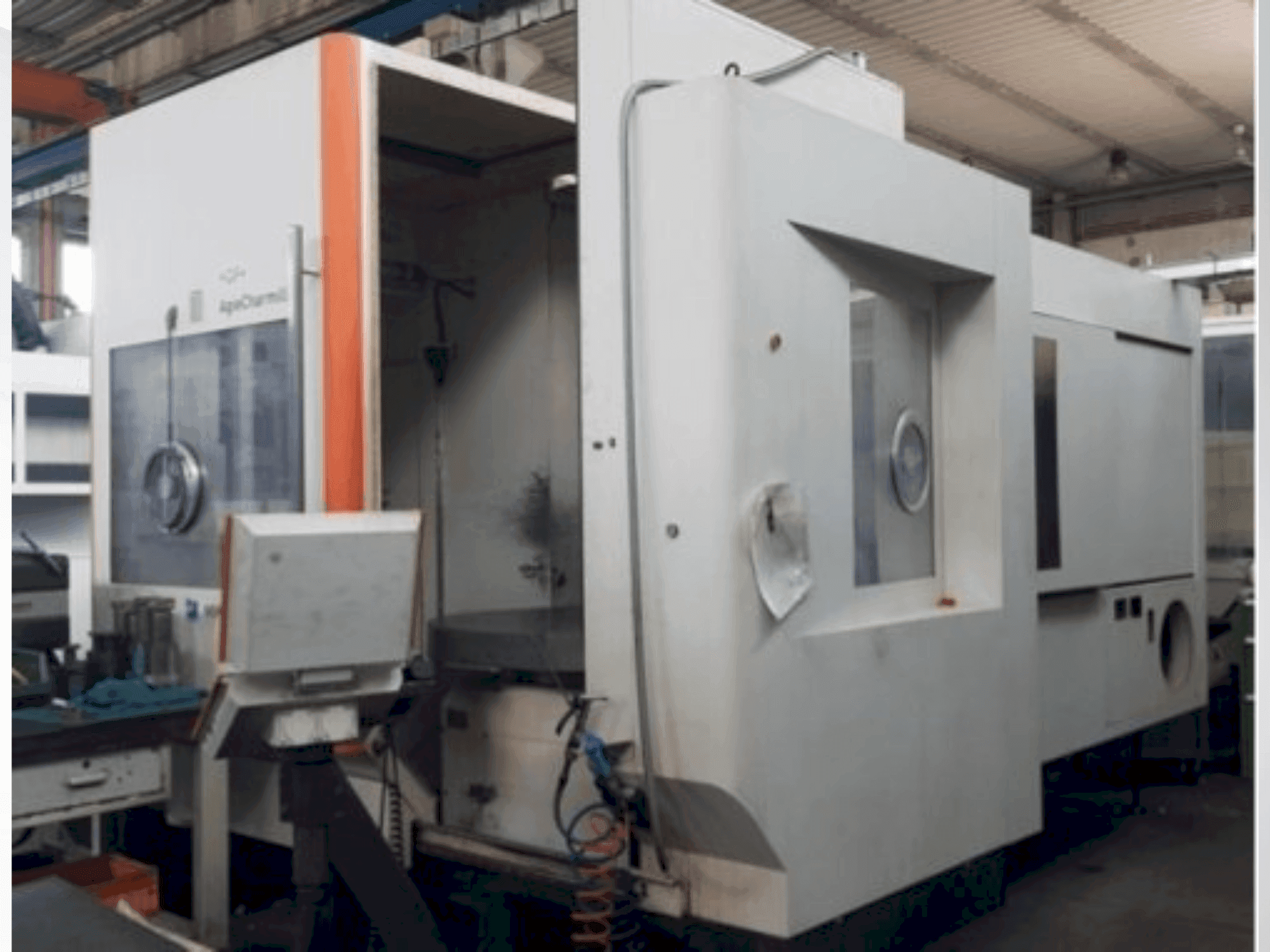 Front view of MIKRON HPM 1350U  machine