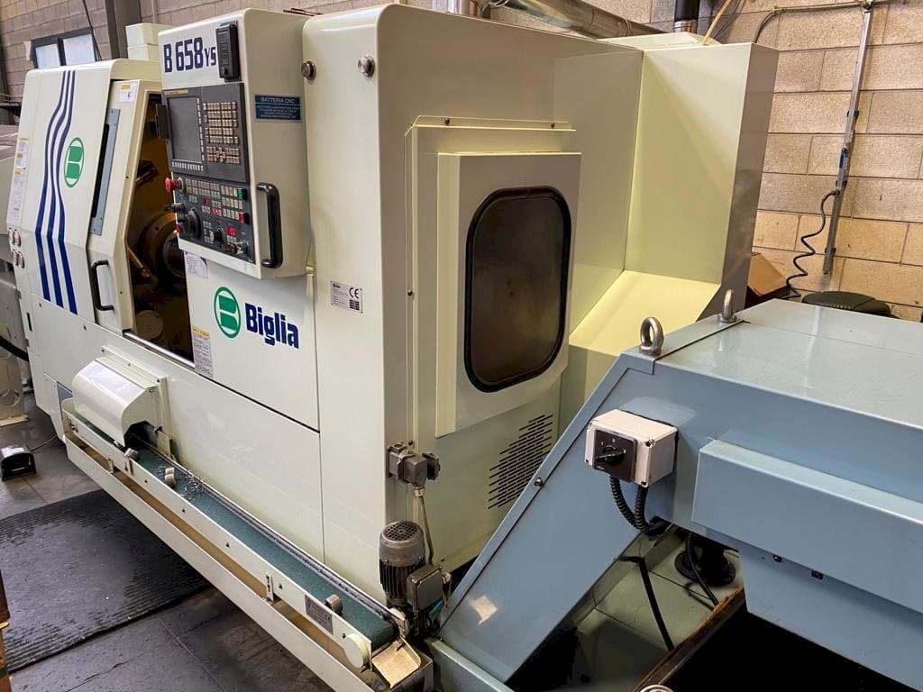 Side view of Biglia B658 YS machine