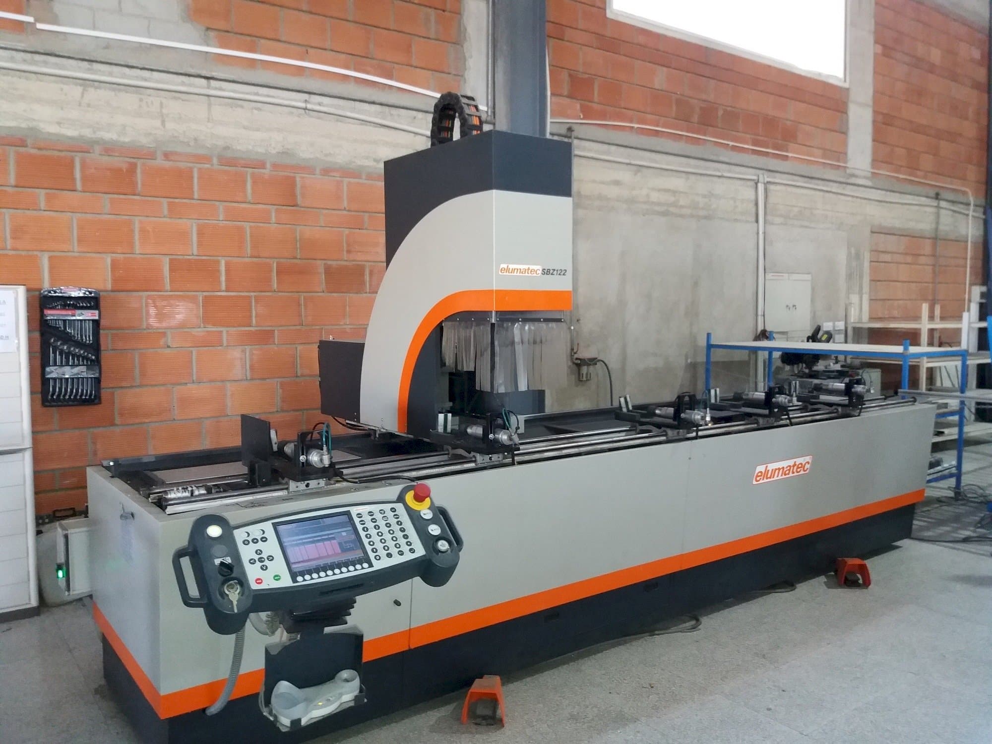Front view of Elumatec Sbz 122  machine