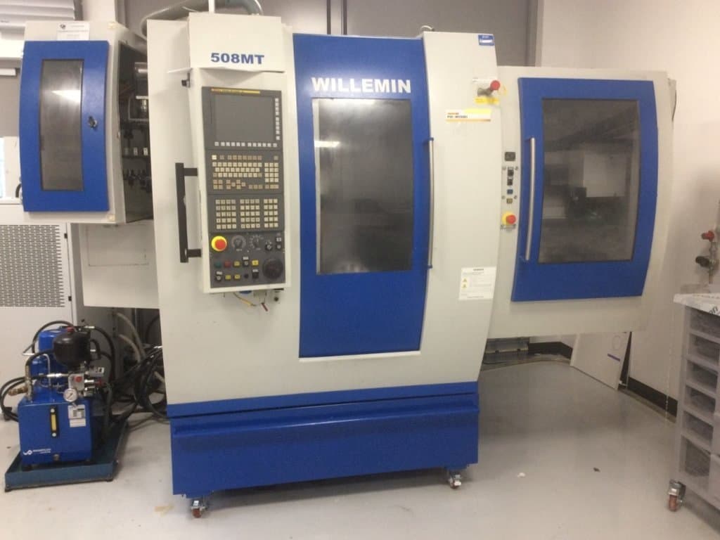 Front view of Willemin W 508MT  machine