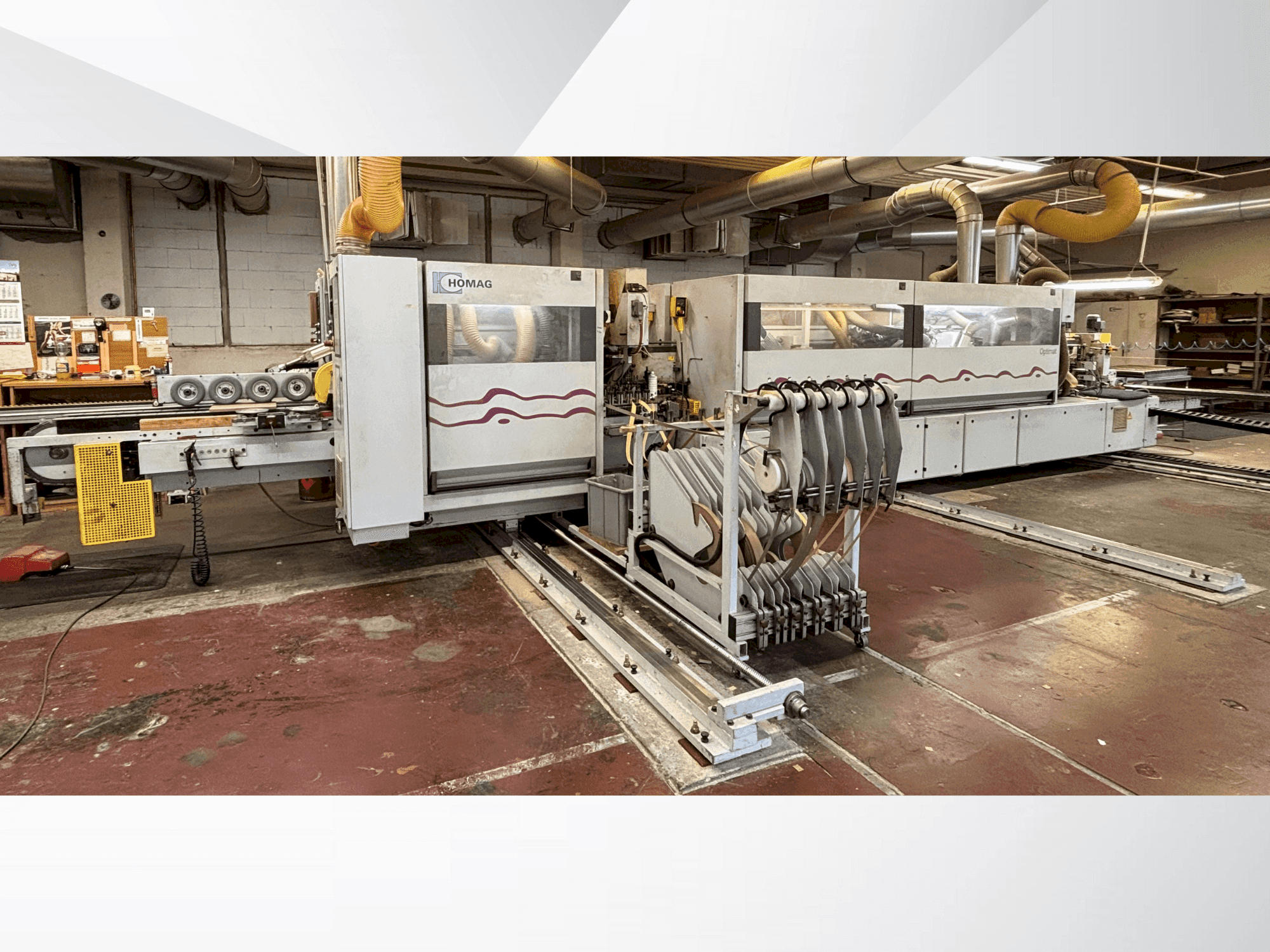 Front view of HOMAG Optimat KF 26/8/A3/25 machine