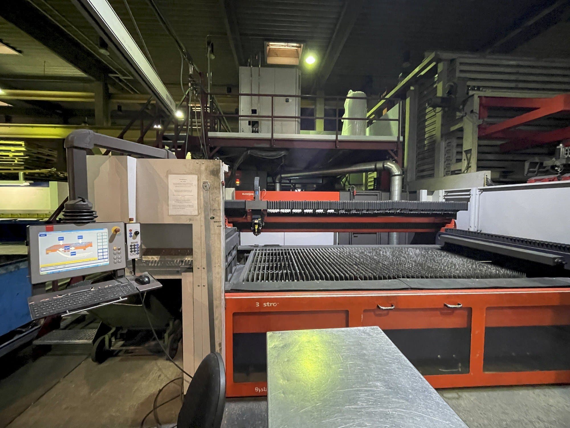 Front view of Bystronic Bylaser 4400  machine