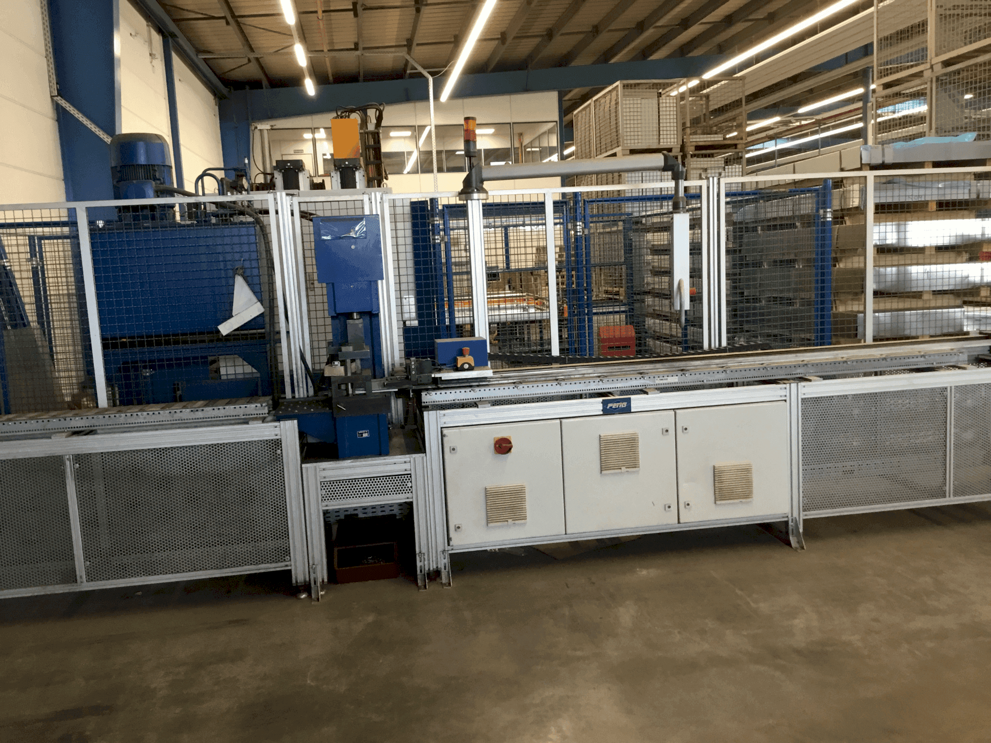 Front view of PETIG RPS-320 TWIN 3000 (2011) machine