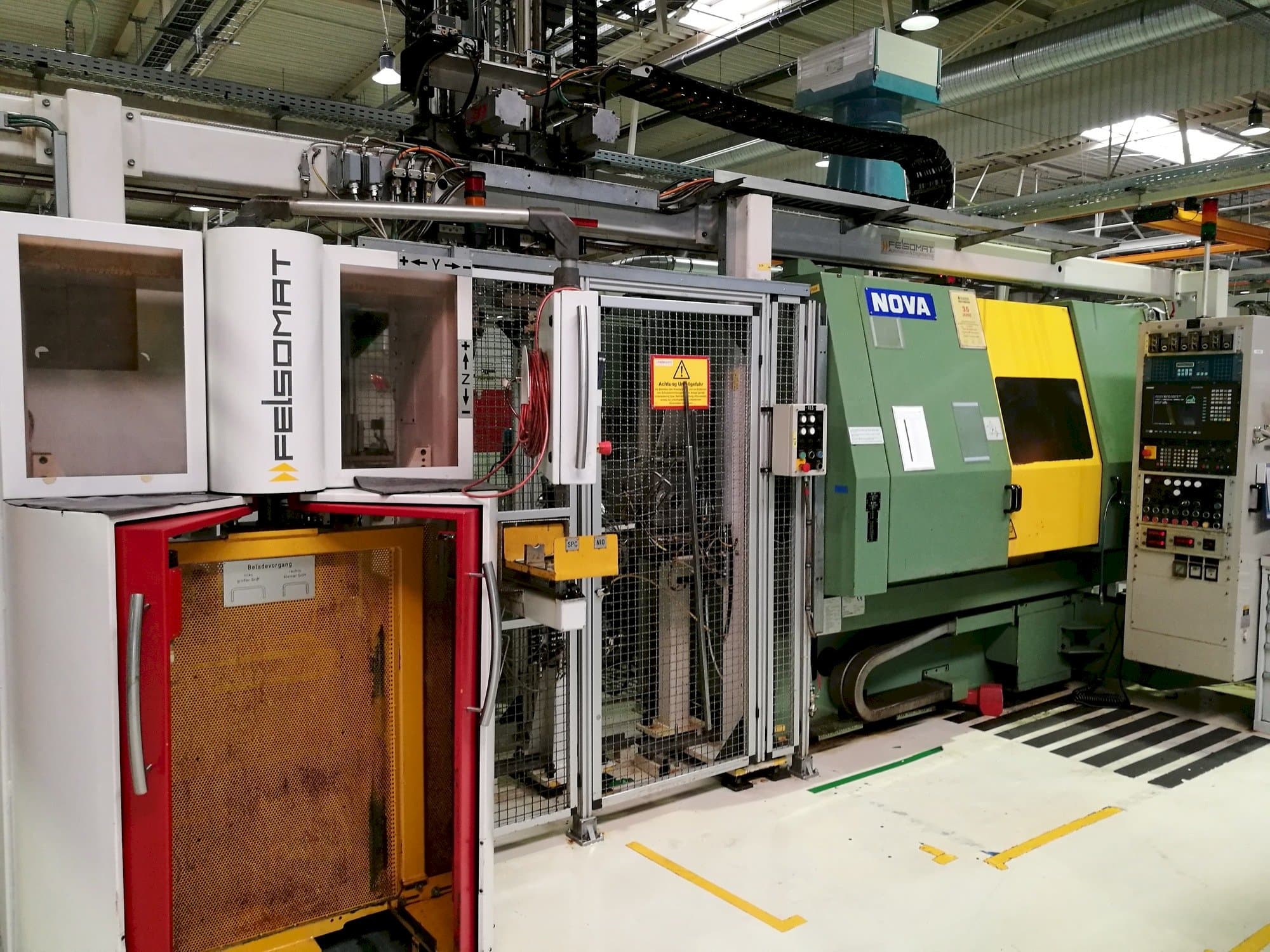 Front view of NOVA M12-T4N  machine