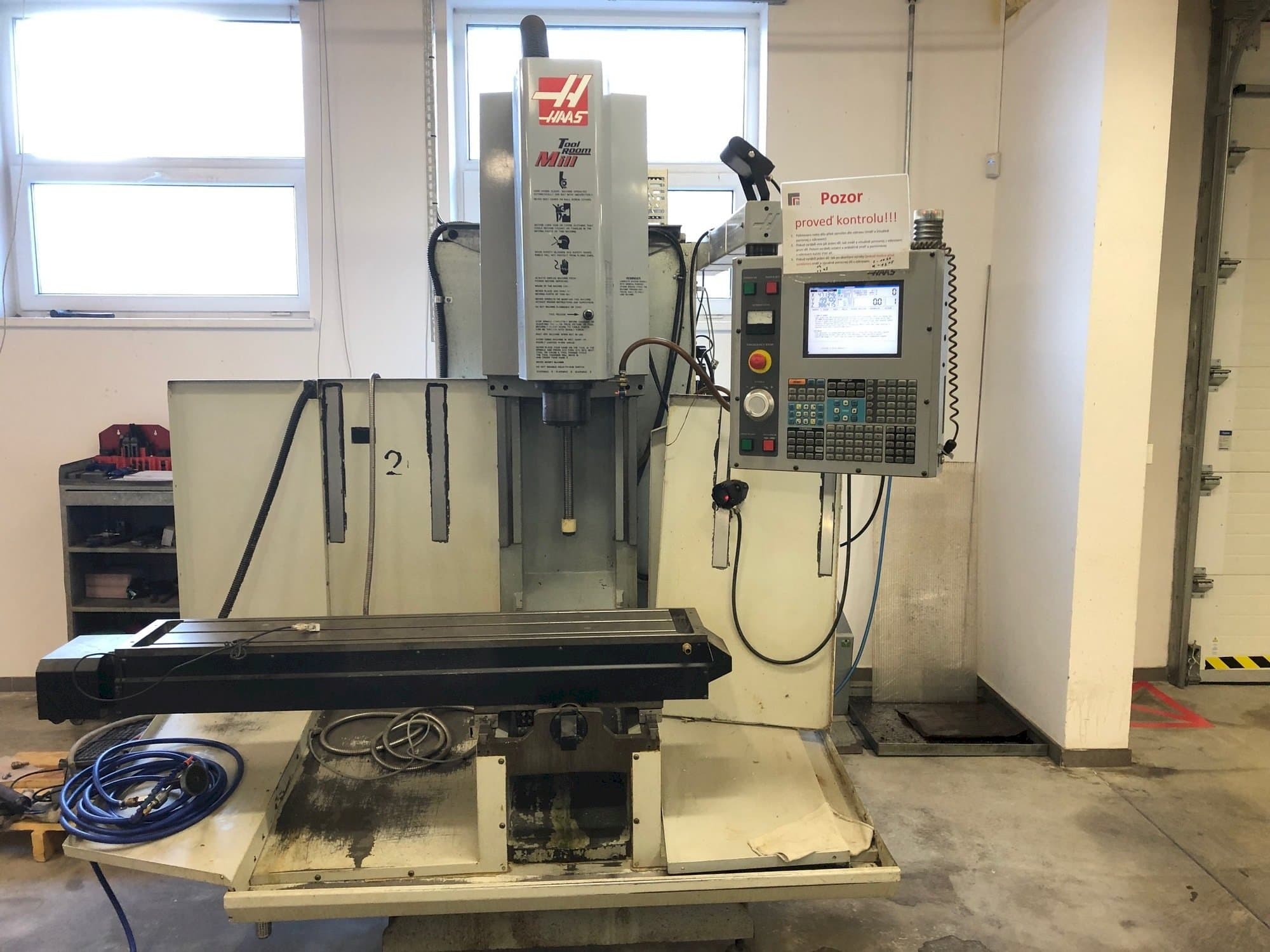 Front view of HAAS TM-2HE  machine