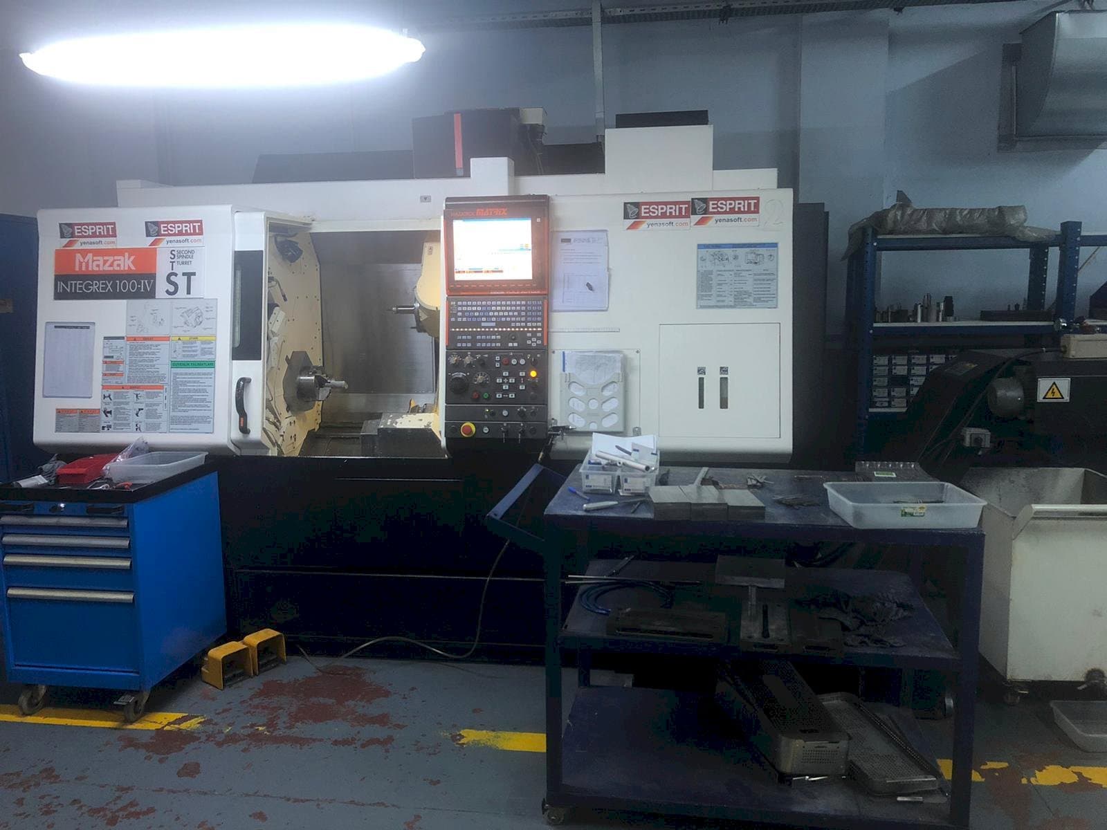 Front view of Mazak Mazak Integrex 100 ST machine