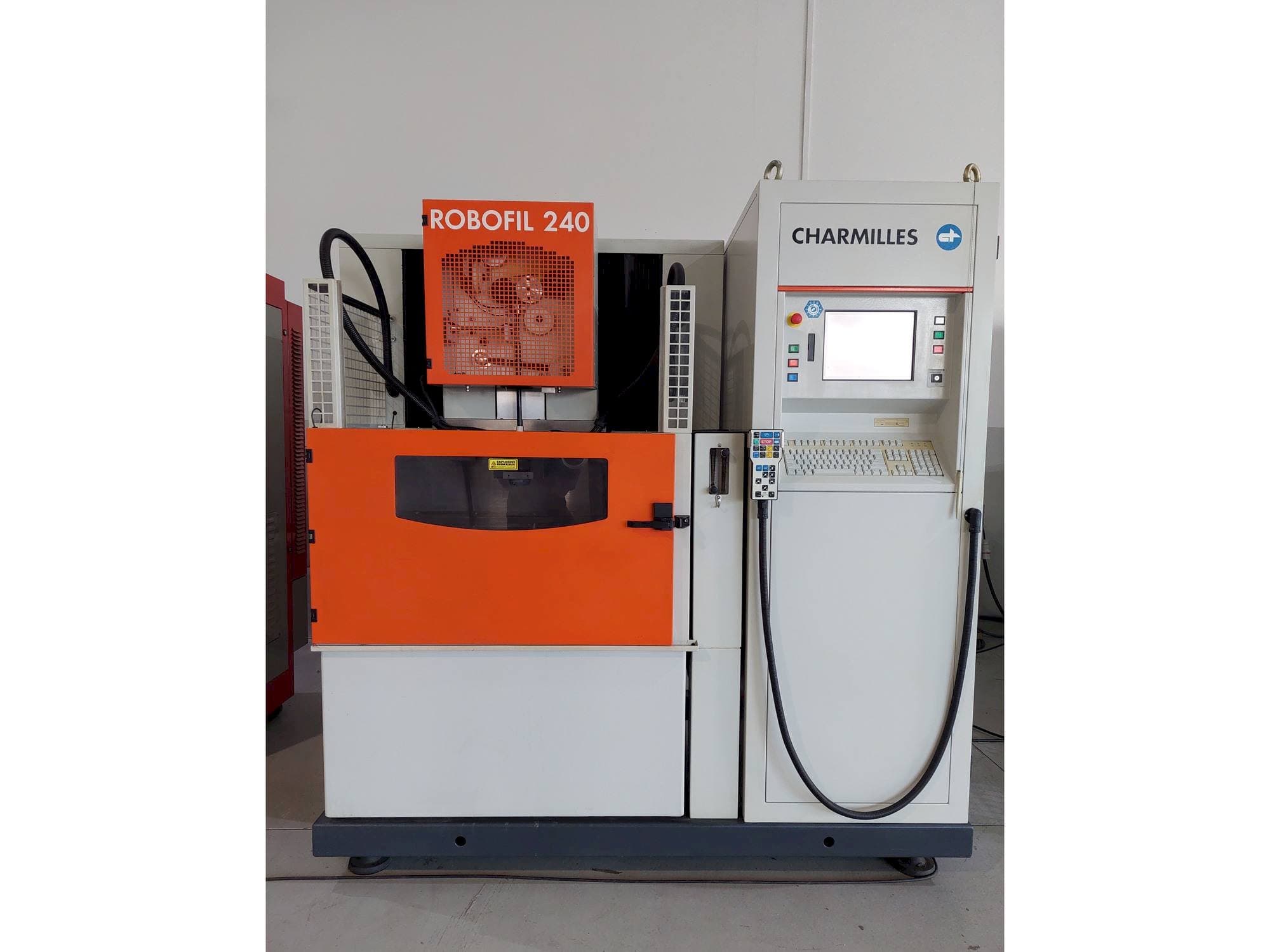 Front view of CHARMILLES ROBOFIL 240  machine