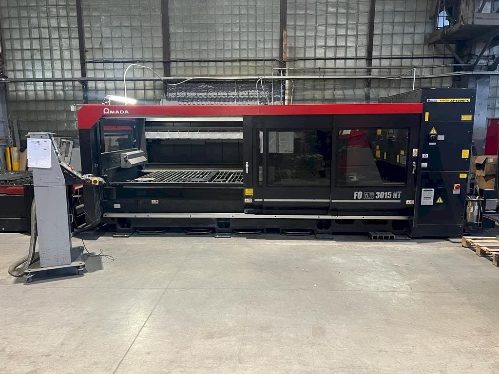 Front view of AMADA F0 MII 3015 NT  machine