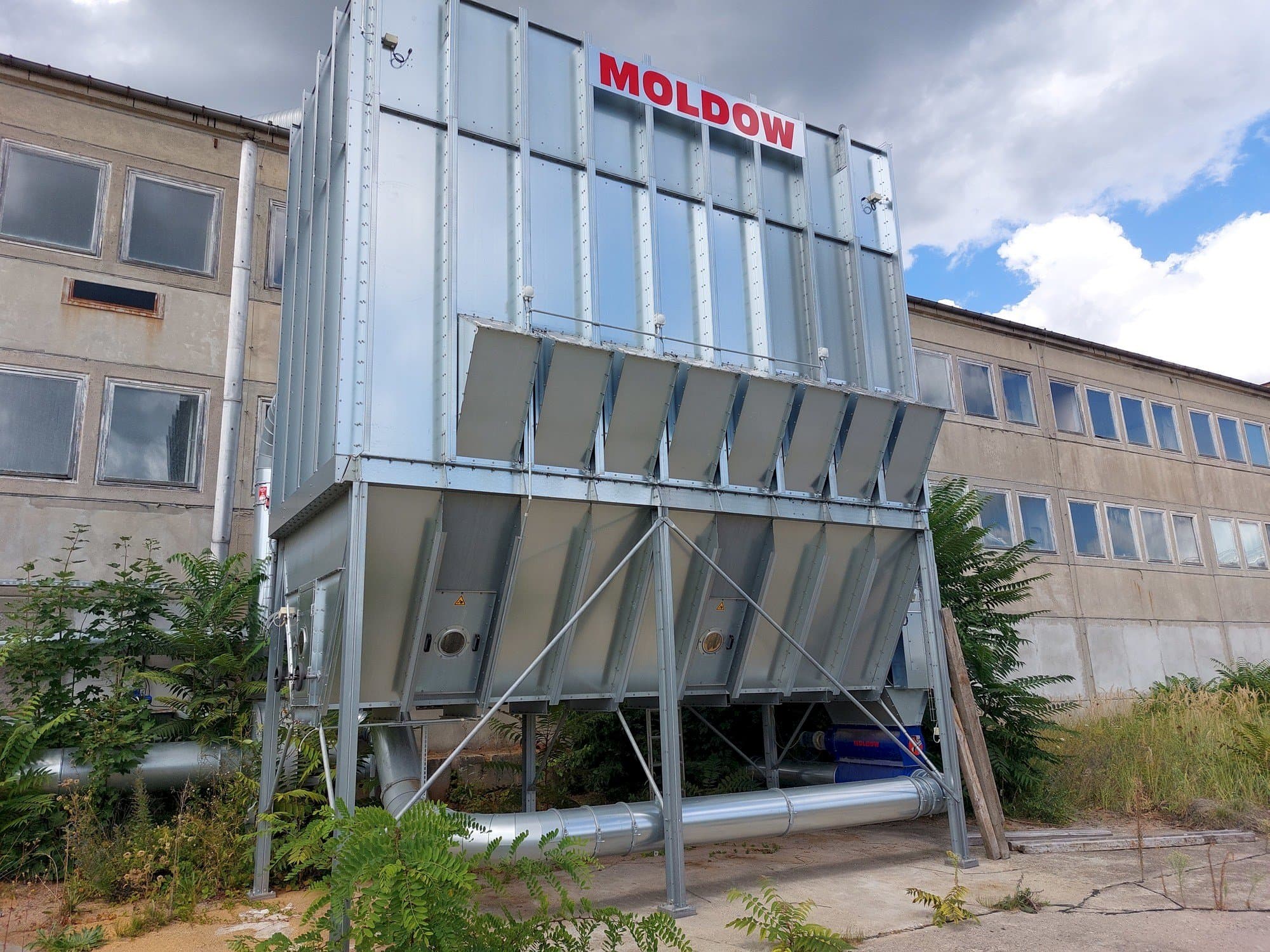 Front view of MOLDOW MHL Casing EXP machine