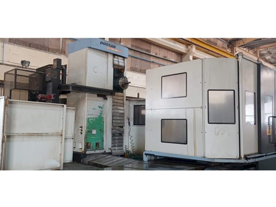Front view of Doosan DBC 130P machine