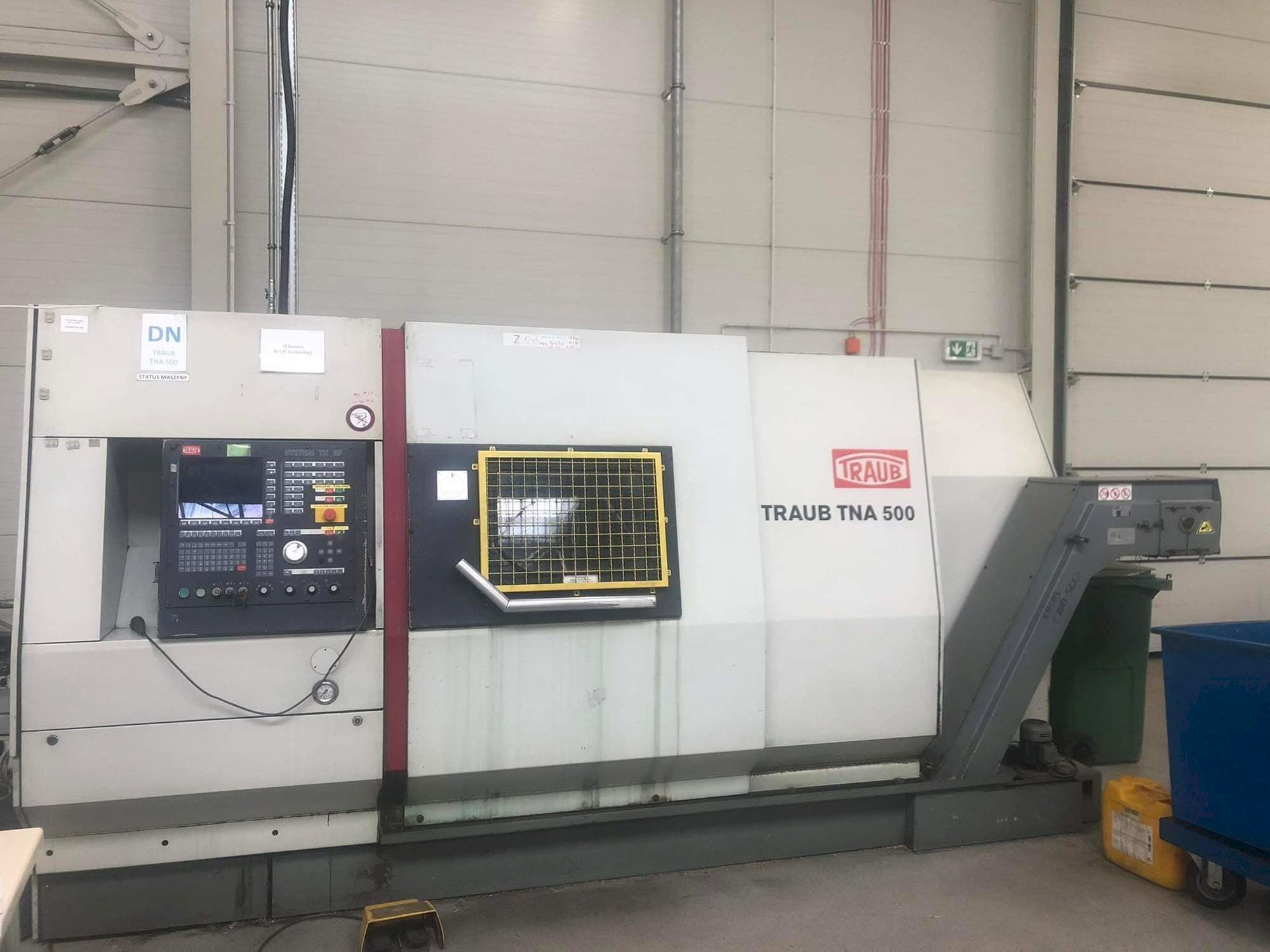 Front view of TRAUB TNA 500/600 machine