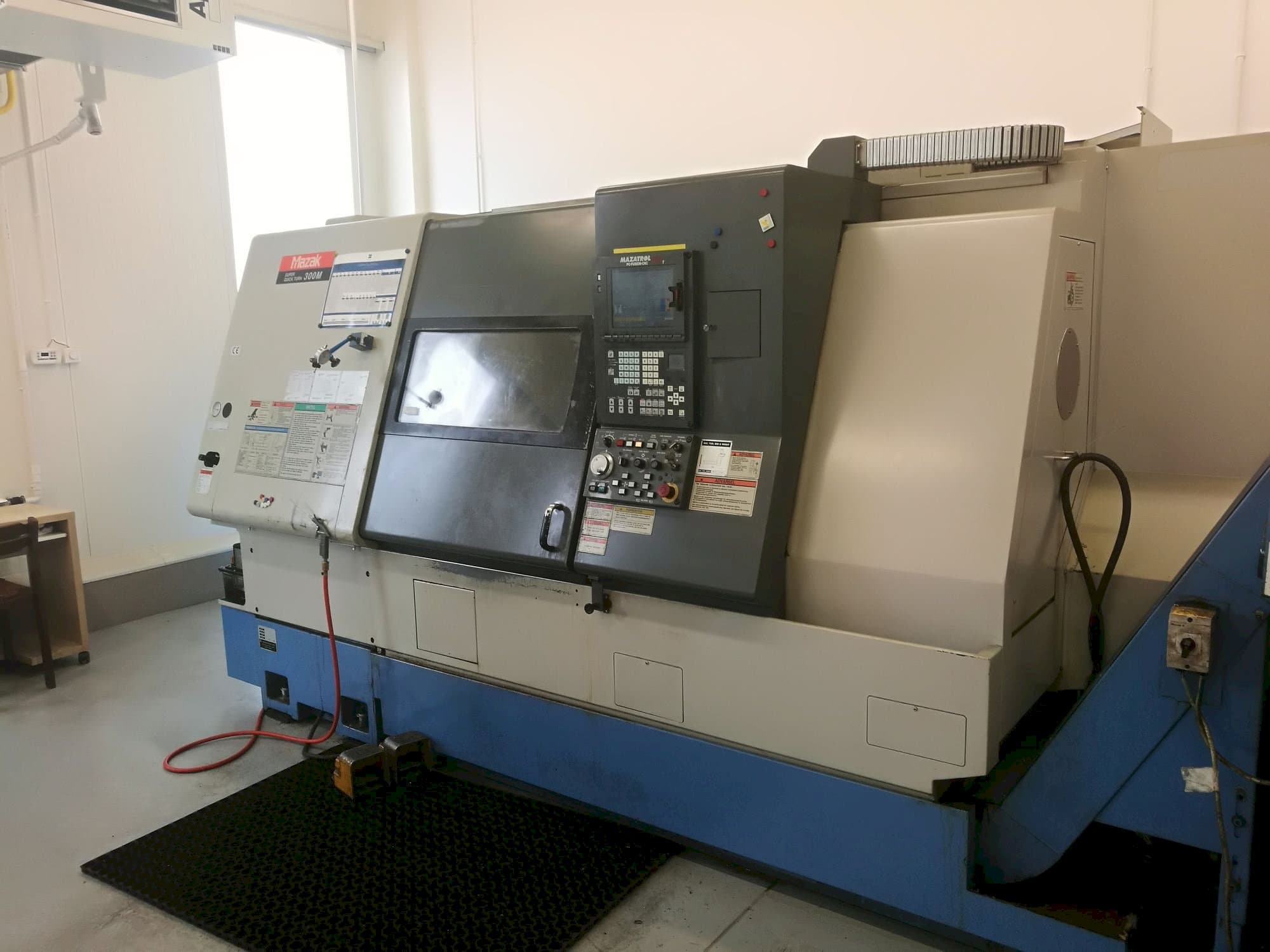 Front view of Mazak SQT-300M  machine