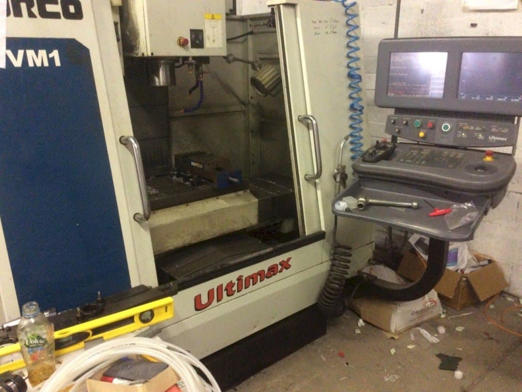 Front view of Hurco VM 1 machine
