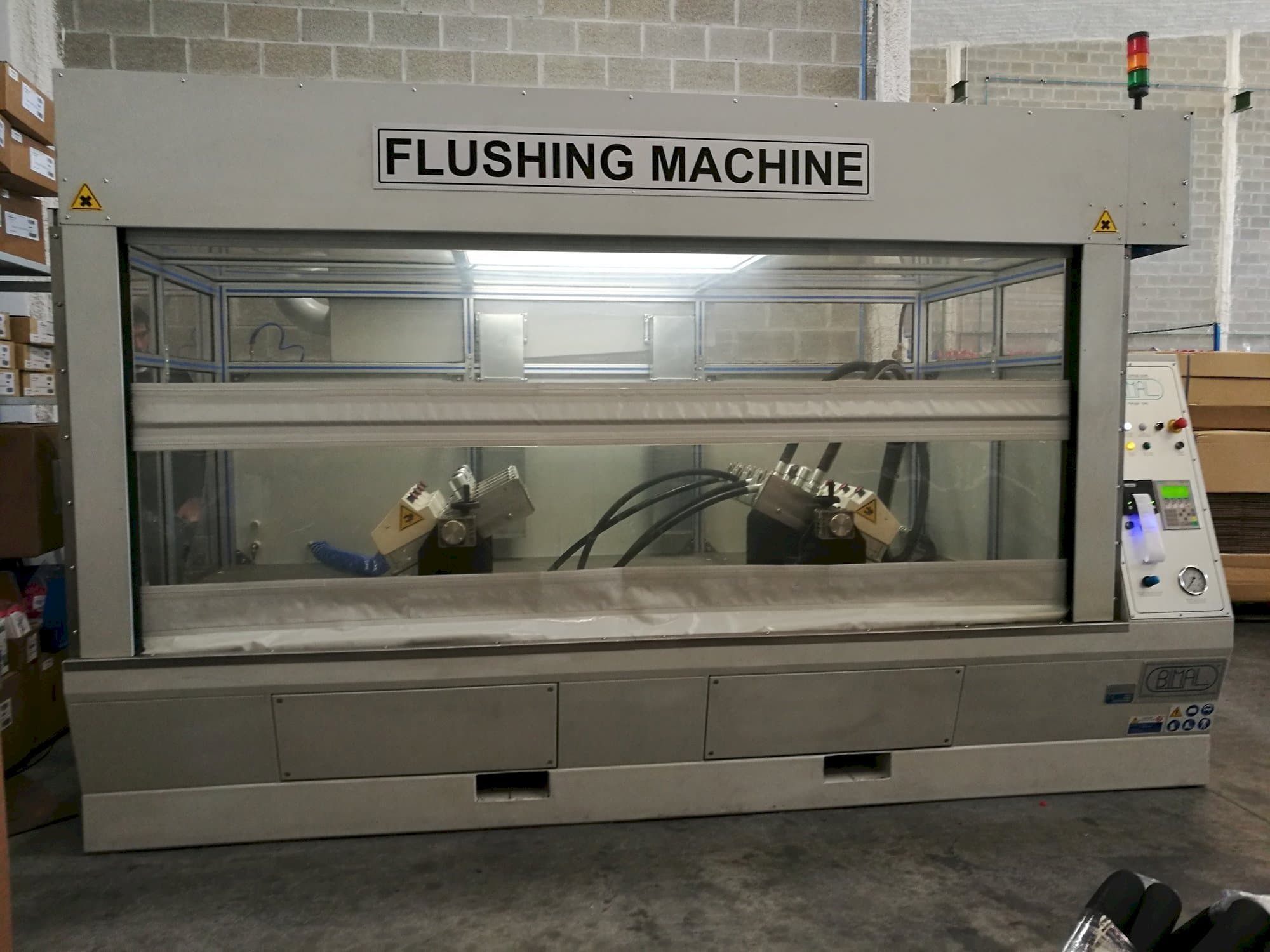 Front view of BIMAL Flush 4  machine