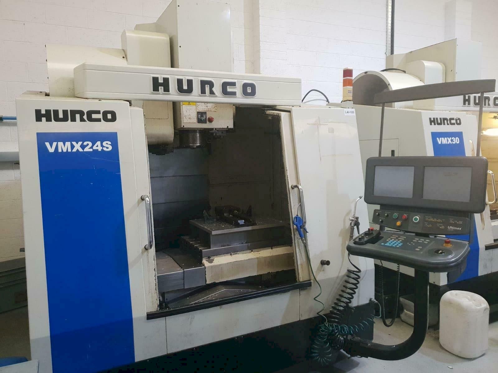 Front view of Hurco VMX 24 S machine