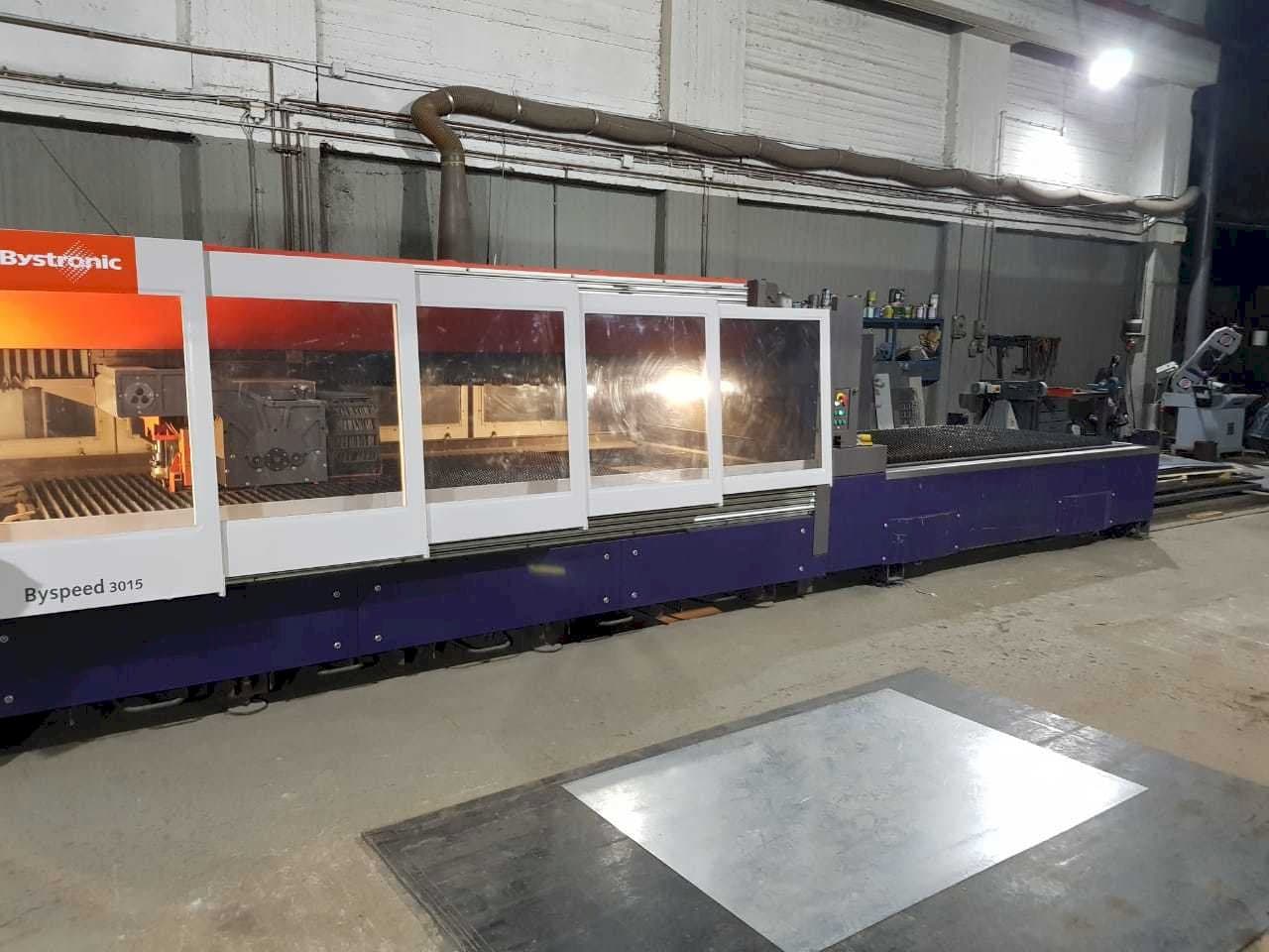Front view of Bystronic BySpeed 3015 machine
