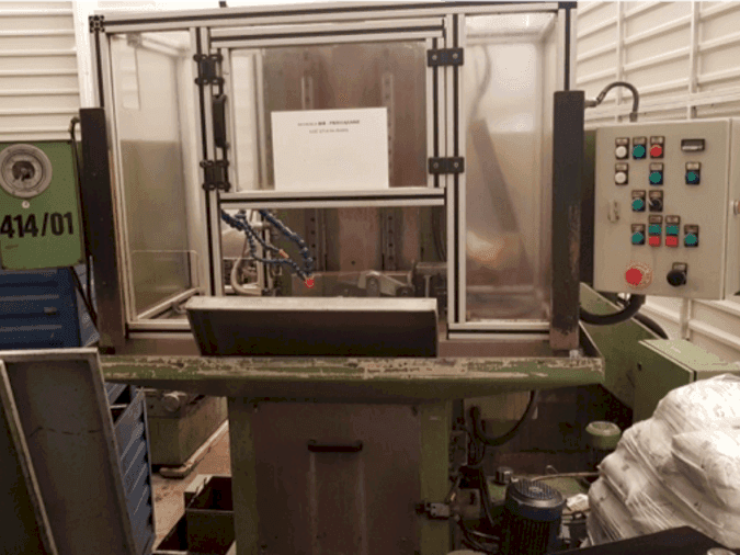 Front view of Lizuan  BExP  machine