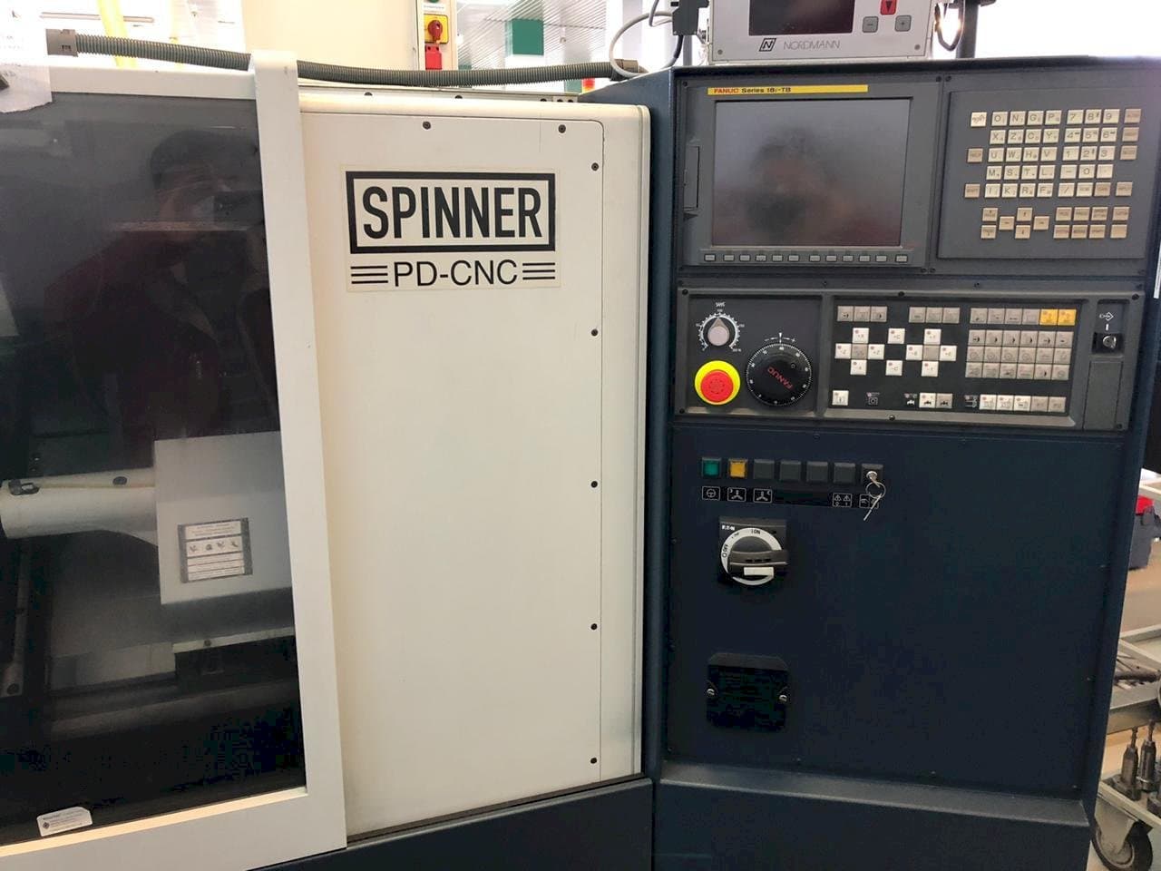 Front view of SPINNER PD machine