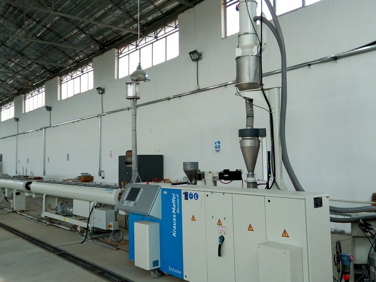 Front view of Krauss Maffei KME 60-36 B/R  machine