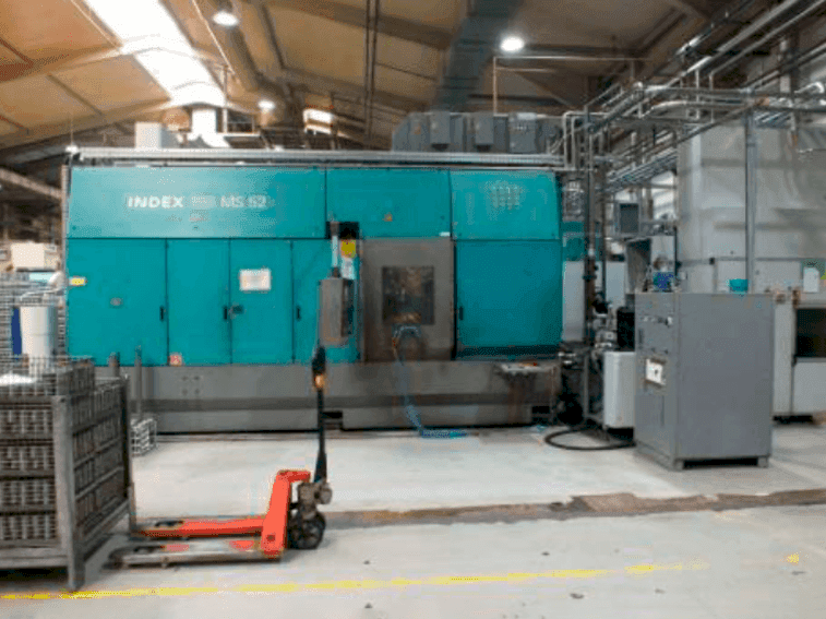 Front view of Index MS 52 G machine